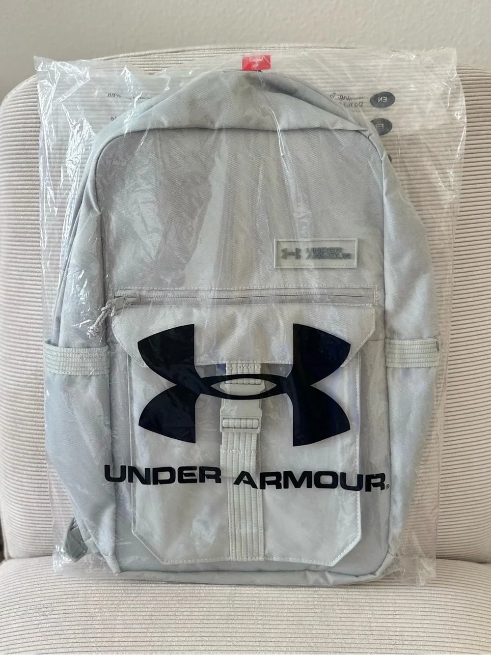 Under Armour (Unisex) Triumph Campus Backpack - Titanium/ Titanium/ Clay Green